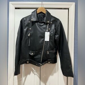 Never used with tags biker jacket (make offer)